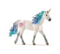 Figura Stallone Unicorno Marino Schleich | 5.9 X 3.2 X 7.1 Pollici