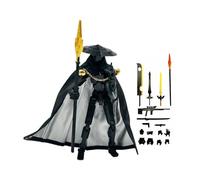 Figura stampata in 3D per bambini - Modello multi-articolato, manichino robot flessibile, scultura da scrivania mobile | Figura da collezione decorativa artistica per bambini, adulti, display creativo