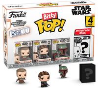 Pack 4 Figurines Funko Bitty Pop Mandalorian Marshal
