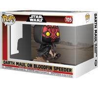 Star Wars POP Rides Deluxe Vinyl Darth Maul on Bloodfin 9 cm