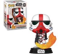 POP Funko Star Wars: The Mandalorian - Incinerator Stormtrooper | Gadget Ufficiale Fantascienza - Personaggio in Vinile da Collezione - Idea Regalo Compleanno per Fan e Collezionisti