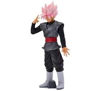 Figura Statua 28cm SON GOKU BLACK Super Saiyan ROSA da DRAGONBALL Z - Serie GRANDISTA Resolution Of Soldiers BANPRESTO