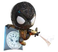 Figura stilizzata di Cosbaby con abito nero e oro con licenza ufficiale Marvel S