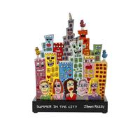 Figura Summer in The City James Rizzi 22,5 cm - Pop Art