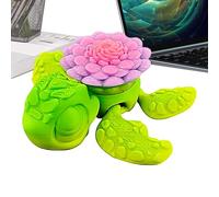Figura tartaruga marina | Figura articolata stampata 3D con articolazioni morbide, giocattoli anti-stress stampati 3D per la decorazione della casa e regali di compleanno per adulti