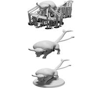 Figura Tauros Pokemon Scala 35mm Miniatura Stampata 3D Giochi da Tavolo