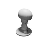 Figura Toad per Nintendo Super Mario Personaggio Stampato 3D Collezione