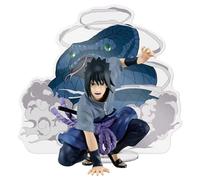 Banpresto Figura PVC Sasuke Uchiha Naruto Shippuden Pannello Spectacle Special 9 cm Blu
