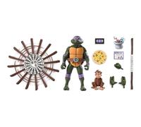 Figura Ultimate Donatello Does Machines TMNT Snodabile 18 cm Accessori