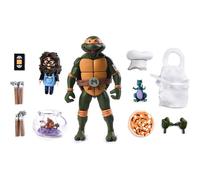 Figura Ultimate Michelangelo TMNT Snodabile 18 cm Accessori Collezione