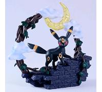 Figura Umbreon Pokemon Re-ment Circular Diorama Collection dal Giappone