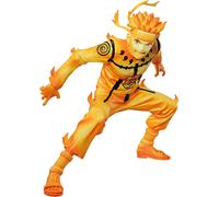 Figura UZUMAKI NARUTO Vol 3 Oro Dorato Fiamme VIBRATION STARS 17cm BANPRESTO
