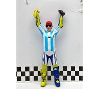 Figura Valentino Rossi Yamaha 2015 1/43 Modello Diecast Moto GP Cartrix