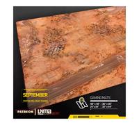 Figura Wargame 3D - 9 Deserto - Tappeto Da Gioco Multi-Formato - WAR