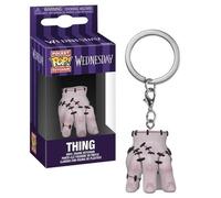Funko Pop! Keychain: Wednesday - Thing- Mini Figura in Vinile da Collezione Novità Portachiavi - Riempitivi per Calze - Idea Regalo - Merchandising Ufficiale - TV Fans - Minifigure