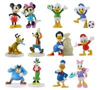 Figure 3D di Topolino e amici, altamente dettagliate, 6-10 cm, da collezione, perfette per decorazioni per torte, set completo di 12
