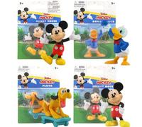 Figure 3D di Topolino e i suoi amici, altamente dettagliate, 6-10 cm, da collezione, perfette per decorazioni per torte, confezione da 4