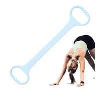 Figure 8 Band, 48x10.5cm Ergonomic Silicone Exerciser, Double Loop Tension Design, Resistance Fitness Training Category, Portable Muscle Toning Solution, Suitable for Home Gyms Yoga Back Training