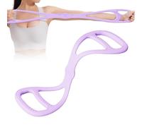 Figure 8 fasce elastiche ergonomiche per la schiena | 8 fasce di resistenza per allenamento delle braccia e delle spalle, per ragazze, adolescenti, marito, figlio, figlia e
