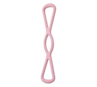 Figure 8 Resistance Band - 38x10cm TPE Elastic Workout Trainer, Full Body Stretching Band For Home Gym Fitness Training | Muscle Strength, Yoga, Pilates, Physical, Rehab Exercise Equipment, Po