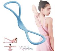 Figure 8 Resistance Bands for Women,Resistance Band Figure 8,8 Shaped Resistance Bands for Arms,for Working Out,Arm,Chest Expander Strap (Blue-25-Pound)