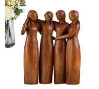 Figure 'amicizia - Memoria Ornamento per amici da collezione in resina, scultura commemorativa 'amicizia per la decorazione - per espositori scaffali librerie davanzali soggiorno camera da