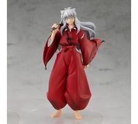 Figure anime Inuysha - Statue da collezione di Inuyasha Kagome Higurashi Sesshomaru Kikyo Miroku per i fan della serie Anime Manga Inuyasha (Inuyasha in piedi 16 cm)