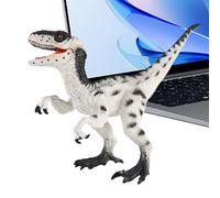 Figure articolate di Dinosauri, statuetta animale realistica e articolata - giocattolo educativo in miniatura, ornamento dinosauro realistico per ragazzi e ragazze