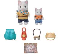 Figure articolate - SYLVANIAN FAMILIES - Figlio e Baby Latte Cat - Avventura nella foresta segreta