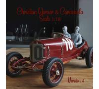 Figure Caracciola e Werner per 1:18 CMC Mercedes Targa Florio SSK NO AUTO. V4