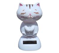 Figure Dashboard - Ornamenti Per Cruscotto Auto Per Gatti Ballando Solare | Cartone Animato Interno Decori Per Camion Ufficio Driver Auto Home Veicoli Tami