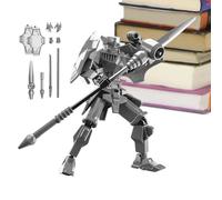 Figure D'azione Multi-articolate - Figura Articolata Robot | Figure D'azione Di Robots Articolati | Collezionismo Per La Decorazione Dell'Ufficio, Modello Di Figura Da Assemblare