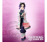 Banpresto BP29501P Action Figure Shinobu Kocho Demon Slayer: Kimetsu No Yaiba, Glitter&Glamours 22 cm, multicolore, statuetta da collezione, ottimo per i fan degli anime