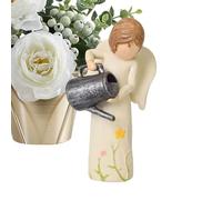 Figure di angelo da donna | Statuetta decorativa in resina per esterni - Statua di angelo versatore per giardino e patio | per giardino, balcone, interno, soggiorno, camera da e sala d'stato