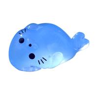 Figure Di Animali Che Si Illuminano Al Buio - Giocattoli Per Alleviare Lo Stress | Figure Di Foca Realistiche Che Si Illuminano In Giocattoli | Carine Figure In Miniatura Con Sigillo Di Resina Che