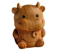 Figure di Animali in Legno della Cina - Scultura del popolare, Statua di Ornamento da Scrivania | Decorazione di Animali in Legno per Soggiorno, Figure di Animali d'arte