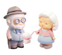 Figure Di Coppia Dei Cartoni Animati Statuine Per Torta Statuetta Anziani