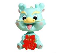 Figure di draghi in resina per feste di capodanno lunare, decorazioni splendidamente realizzate per amare le tradizioni (B)