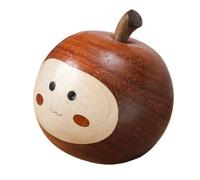 Figure Di Frutta Decorazione Viva - Arte Del Legno Quadrata A Mano Per La Casa | Figure Di Frutta In Legno Decorative Come Elegante Decorazione Per La Libreria, Comodino, Cassaforte