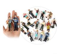 Figure di pastore del PVC dei personaggi del treno del modello per layout e miglioramenti realistici della fattoria (ZQ711)