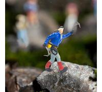 Figure di persone rampicanti realistiche 1/87 Piccole persone per la decorazione