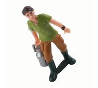 Figure dipinte in scala HO agricoltore e pastore modello persone per piattaforme della stazione ferroviaria e paesaggio agricolo (ZQ710)