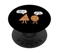 Figure e forme divertenti grafiche matematiche sei così inutile PopSockets PopGrip Adesivo