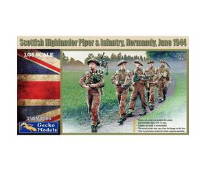 Figure Highlanders Scozzesi e Fanteria Normandia, Giugno 1944