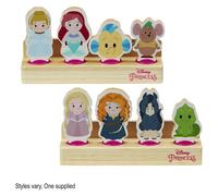 Figure In Legno Delle Principesse Disney - Set Di 4
