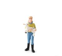Figure in miniatura della fattoria per il modello di treno diorami pastore persone simulazione Set (ZQ698)
