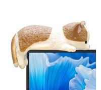 Figure in miniatura di gatto - Decorazione Carina per schermo del computer,Statuette creative in miniatura per casa ufficio auto acquario monitor paesaggio camera da biblioteca ufficio | e luogo