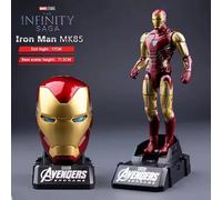 Figure Iron Man Ant-Man Spiderman ZD Avengers trasformabili in testa supporto