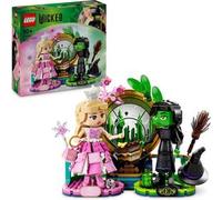 Figure LEGO® Wicked di Elphaba e Glinda con codice QR per ascoltare la canzone iconica - Nouvo