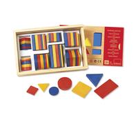 Figure Logiche in Legno - Gioco Educativo per Forme, Colori e Insiemi